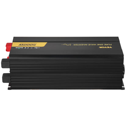 Pure Sine Wave Inverter Power Inverter 5000W DC12V till AC230V Inverter LCD