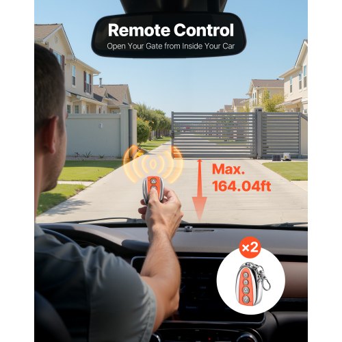 280W Solar Toröffner 740kg Elektrischer Toröffner mit Schalterschiene 2 Fernbedienungen