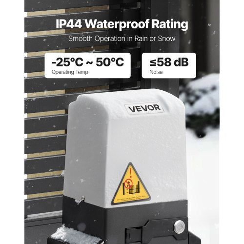 280W elektrischer Schiebetor-Öffner 1799lbs Zahnrad-Bahn-Infrarot-Sensor