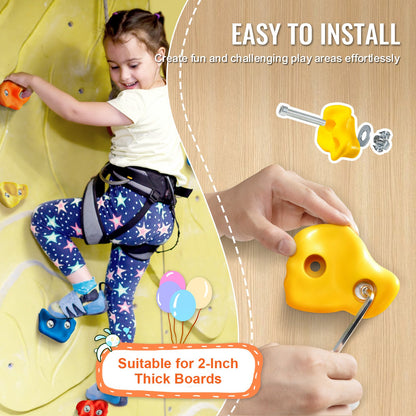 25 Klettergriffe Kletterfelsen Felswandgriffe Griffe Indoor/Outdoor