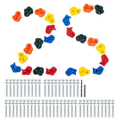 25 Klettergriffe Kletterfelsen Felswandgriffe Griffe Indoor/Outdoor