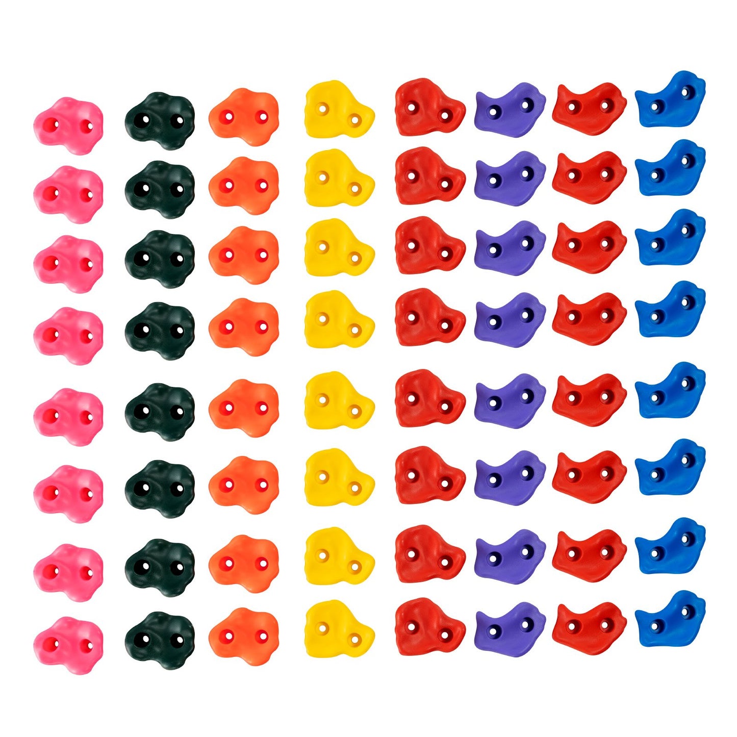 72 Rock Climbing Holds Climbing Rocks Rock Wall Holds Grips Indoor/Outdoor