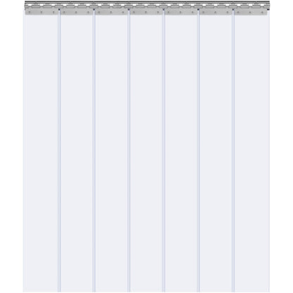 Strip Gardin PVC Dörr Gardin 42" x 84" Kylare Frys Klar Plast