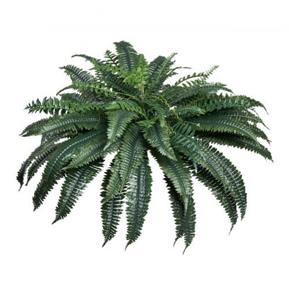 Artificial Boston Fern Large Plastic Fern 88 Branches Indoor Outdoor Decoration | EU