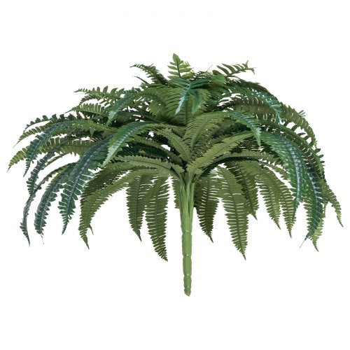 Artificial Boston Fern Large Plastic Fern 88 Branches Indoor Outdoor Decoration | EU