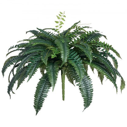 Artificial Boston Fern Large Plastic Fern 88 Branches Indoor Outdoor Decoration | EU