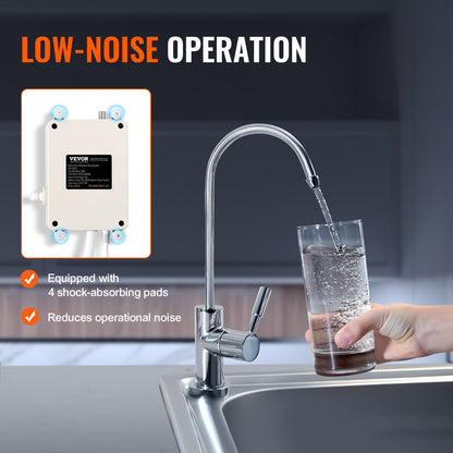 Bottled Water Dispenser Pump System, 5 Gallon Dispensing System, Automatic Electric Water Dispenser, Single Inlet Water Jug Pump, Compatible Use with Coffee/Tea Machine, Refrigerator, Ice Maker