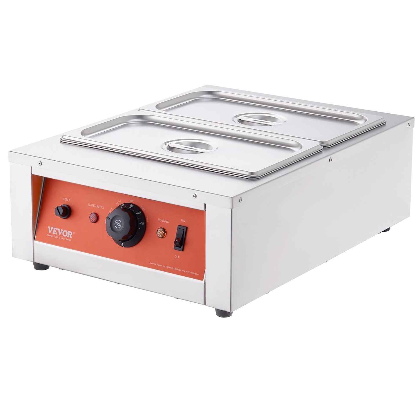 Chokladtempereringsmaskin Chokladsmältdegel 17,6 pund 2 tankar