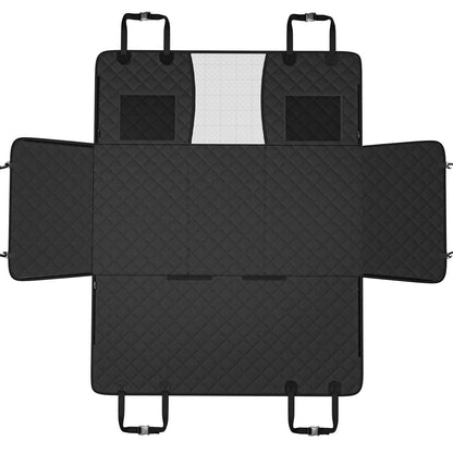 52 x 24,8 Zoll Hunde-Autositzbezug für die Rückbank, wasserdicht, 600D, für Autos