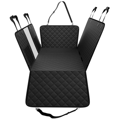 52 x 24,8 Zoll Hunde-Autositzbezug für die Rückbank, wasserdicht, 600D, für Autos