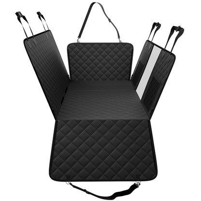 52 x 24,8 Zoll Hunde-Autositzbezug für die Rückbank, wasserdicht, 600D, für Autos