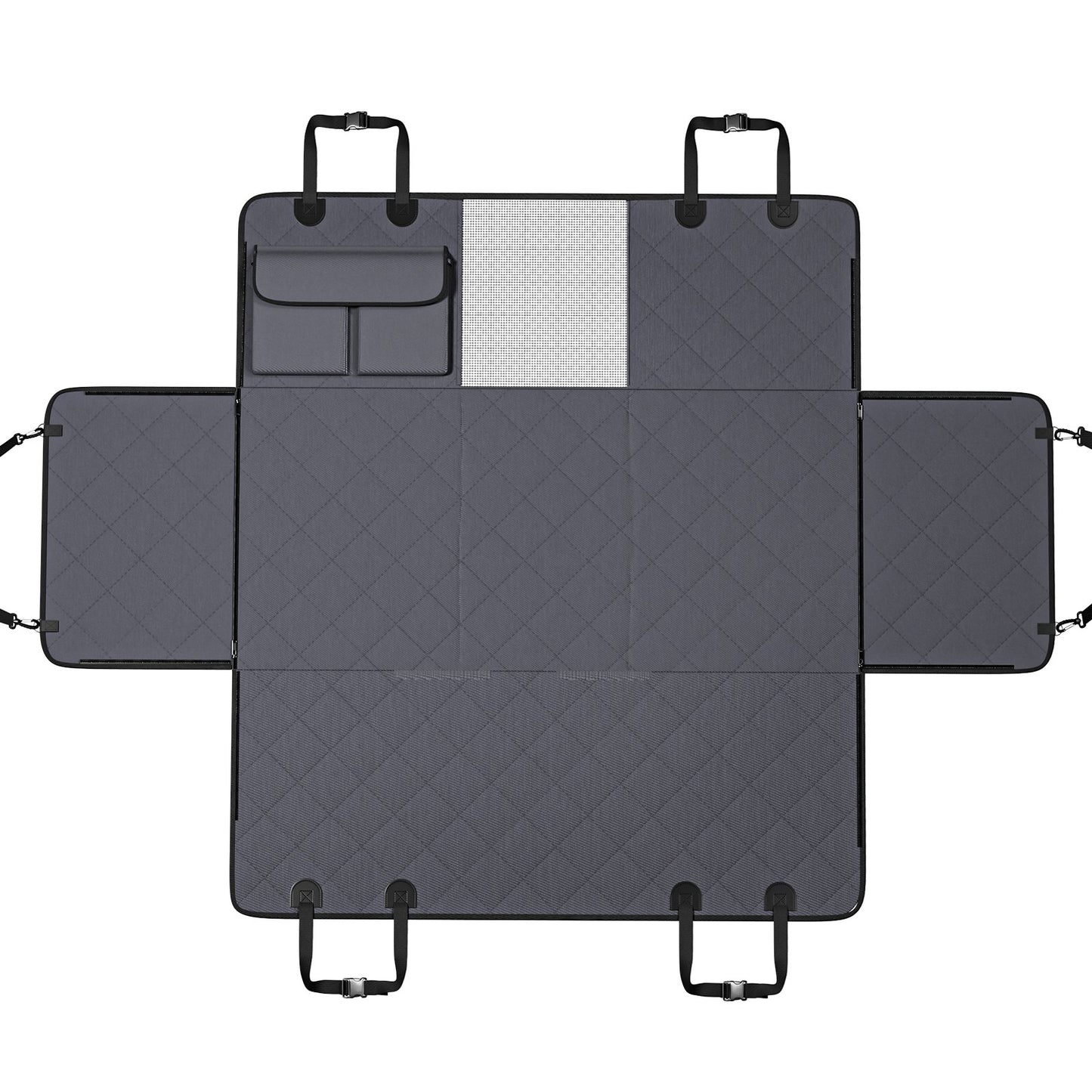 54 x 24 Zoll Hunde-Autositzbezug für die Rückbank, wasserdicht, 600D, für Autos