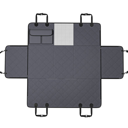54 x 24 Zoll Hunde-Autositzbezug für die Rückbank, wasserdicht, 600D, für Autos