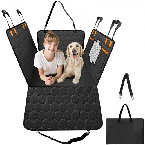 54 x 25.6 in Dog Car Seat Cover for Back Seat Waterproof 600D for Cars