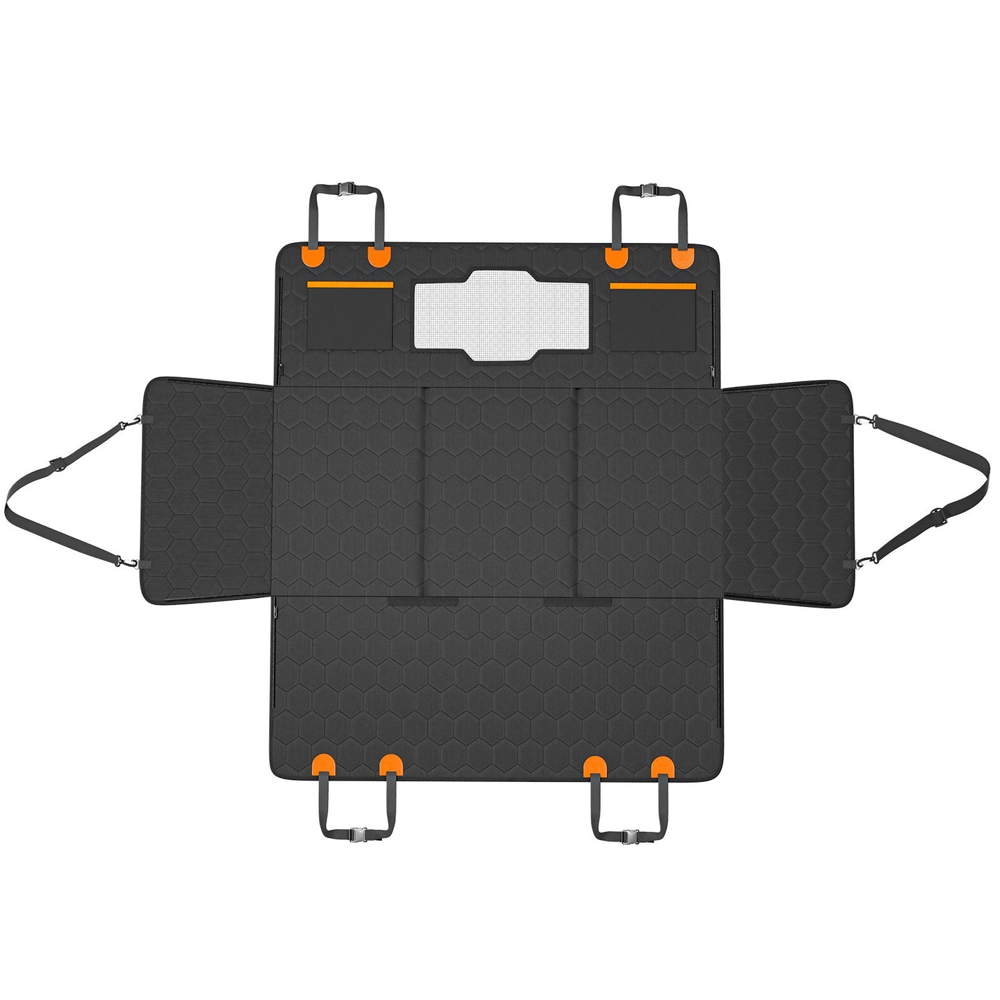 54 x 25,6 Zoll Hunde-Autositzbezug für die Rückbank, wasserdicht, 600D, für Autos