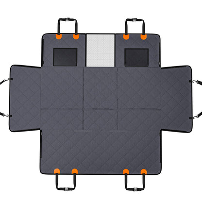 57,4 x 30,3 Zoll Hunde-Autositzbezug für die Rückbank, wasserdicht, 600D, für LKW