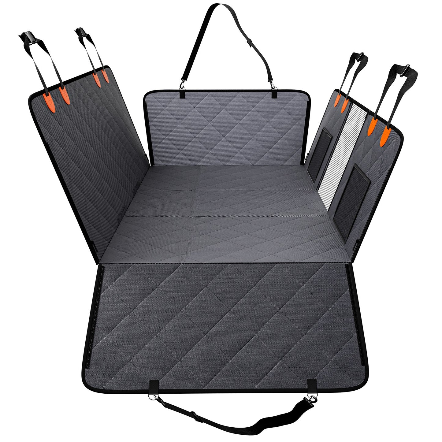 57,4 x 30,3 Zoll Hunde-Autositzbezug für die Rückbank, wasserdicht, 600D, für LKW