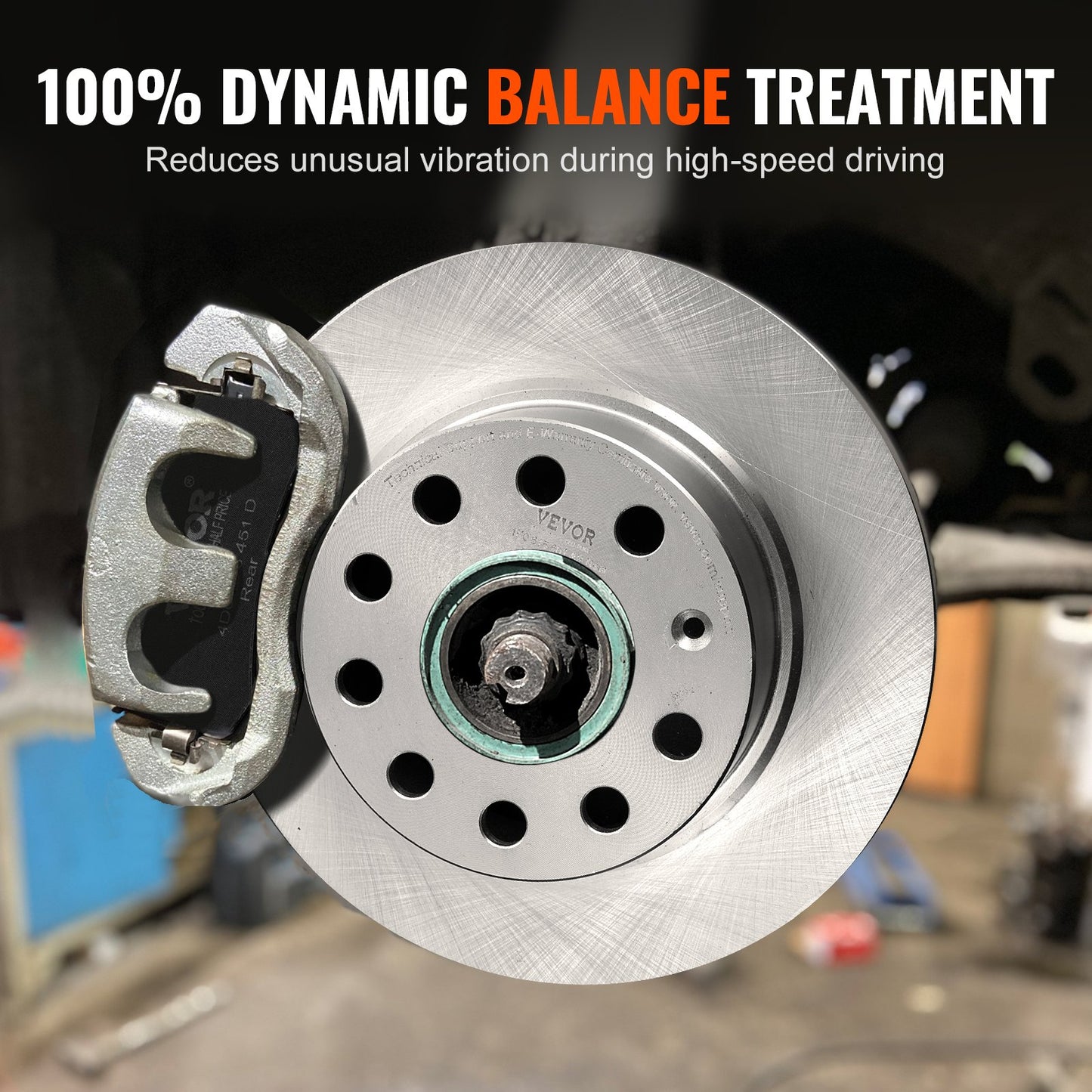 Bakre bromssats Bromsrotorer Bromsbeläggsbytessats för Audi A3(8P)