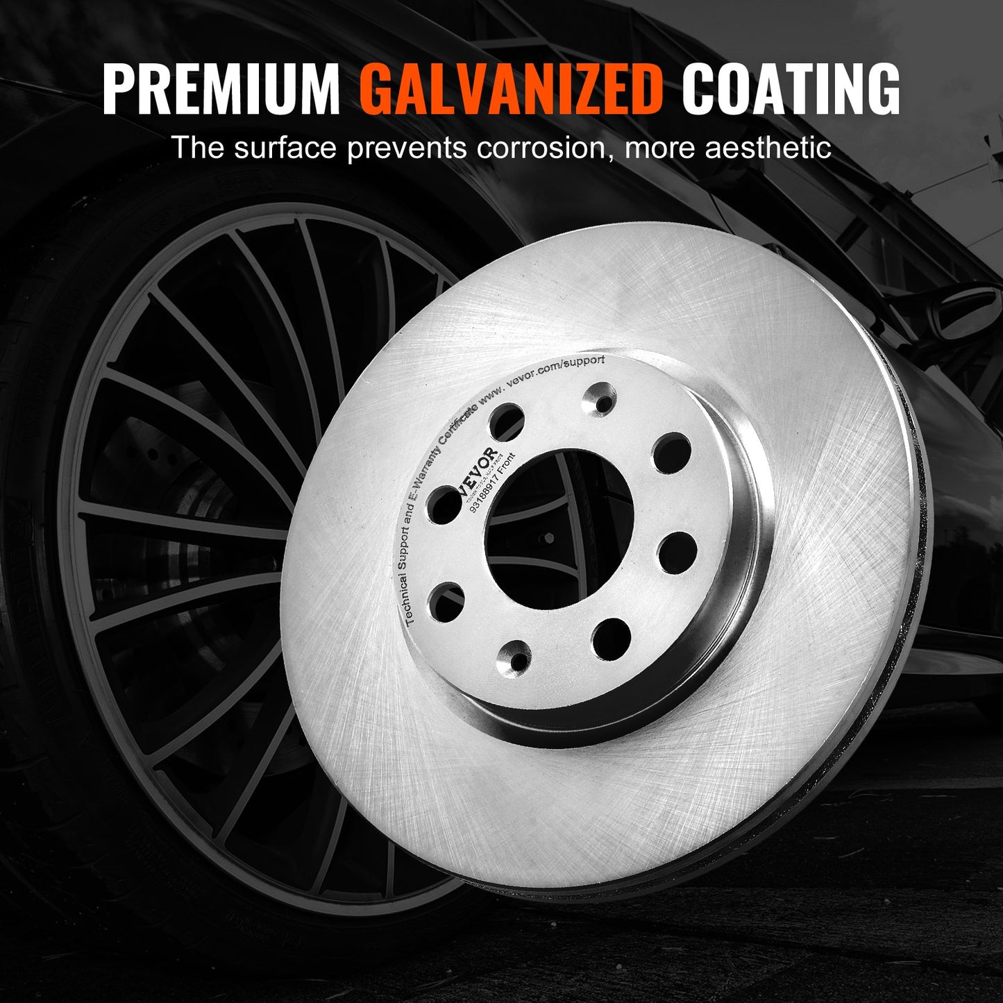 Front Ceramic Brake Rotor Pad Kit for Vauxhall Adam Corsa D Box Hatchback