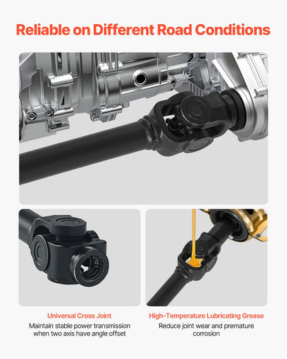 Front Drive Shaft, 73.9" Prop Shaft Driveshaft Assembly Compatible with 2014-2017 Polaris RZR XP 1000, Replace #PRP-PO-09-006 1333350 1333424