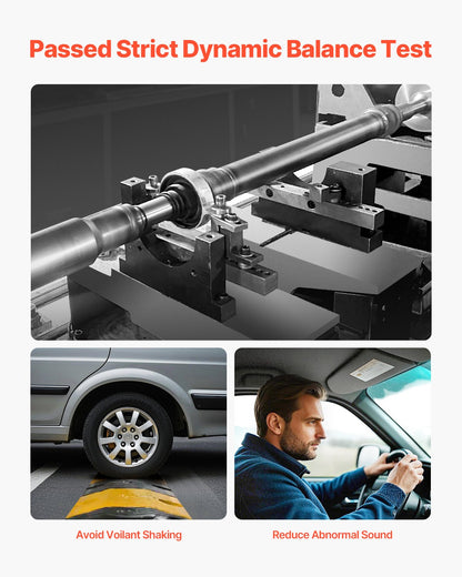 Rear Drive Shaft, 83.0"-84.1" Prop Shaft Driveshaft Assembly Compatible with 1997-2001 Honda CR-V 2.0L L4 4WD, Replace #936-003 65-4002 40100-S10-A01 40100-S10-003 936003 654002
