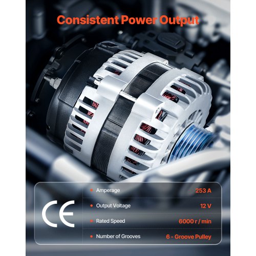 Alternator Car alternator for Chevy Silverado 1500 99-04 Saab 9-7x 05-06 | EU