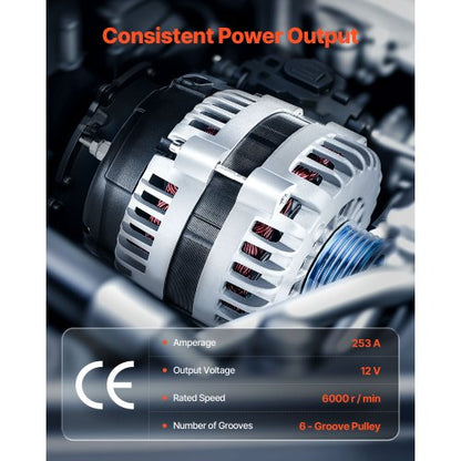 Alternator Car alternator for Chevy Silverado 1500 99-04 Saab 9-7x 05-06 | EU