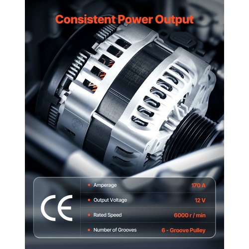 Alternator Car Alternator for Buick Enclave Base 12-13 GMC Acadia 07-15 | EU