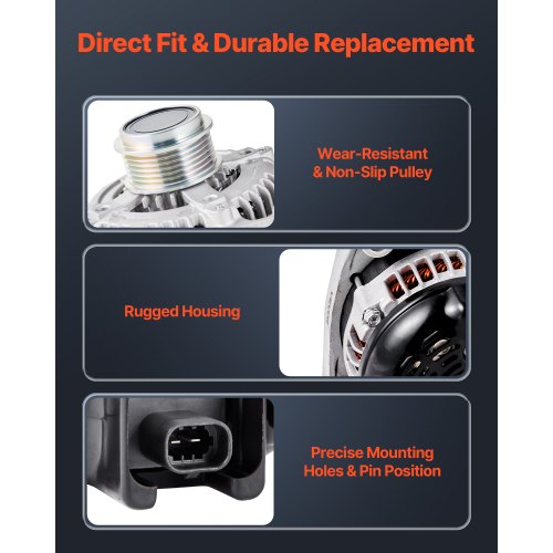 Lichtmaschine Autolichtmaschine für Chevy Express 2500 V6 4.3L V8 6.0L 18-19 GMC | EU