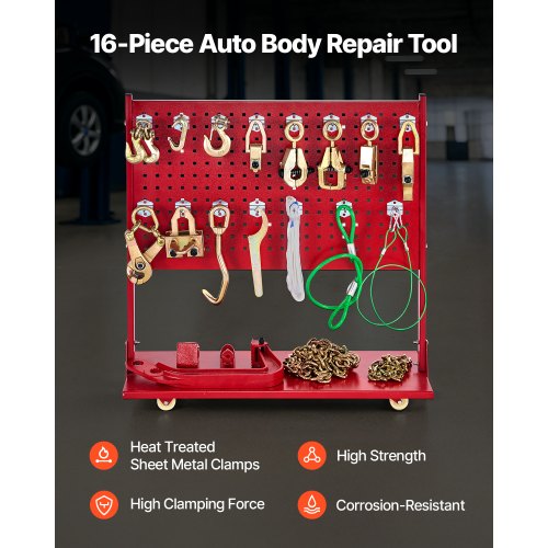 Auto Body Frame Puller Platter 6T Auto Rahmen Maschine 6000PSI Fußpumpe