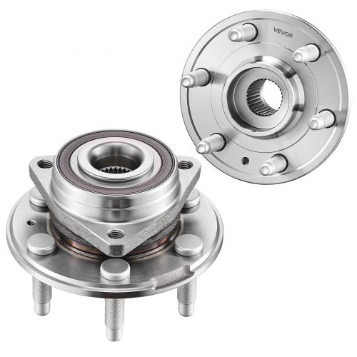 2PCS Front Wheel Bearing & Hub Assembly Fit for 2014-2016 Cadillac SRX Base Luxury Performance Premium Sport Utility 4-Door 3.6L OEM 513289, Wheel Bearing Hub Assembly Set, 13504971 BR930778