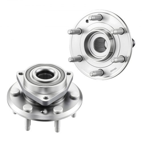2PCS Front/Rear Wheel Bearing & Hub Assembly Fit for 2016-2017 Buick Enclave Convenience Leather Premium Sport Utility Chevy Traverse LS GMC Acadia OEM 513277, Wheel Bearing Hub Assembly Set