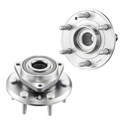 2PCS Front/Rear Wheel Bearing & Hub Assembly Fit for 2016-2017 Buick Enclave Convenience Leather Premium Sport Utility Chevy Traverse LS GMC Acadia OEM 513277, Wheel Bearing Hub Assembly Set