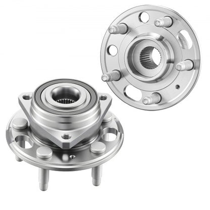2PCS Front/Rear Wheel Bearing & Hub Assembly Fit for 2020 Chevy Impala LT Premier Sedan 2017 Equinox LS Sport Utility Buick Regal Cadillac XTS Livery Hearse OEM 513288, Wheel Bearing Hub Set