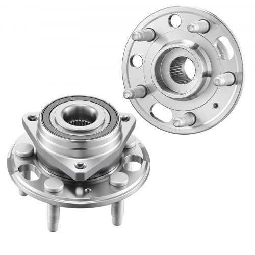 2PCS Front/Rear Wheel Bearing & Hub Assembly Fit for 2020 Chevy Impala LT Premier Sedan 2017 Equinox LS Sport Utility Buick Regal Cadillac XTS Livery Hearse OEM 513288, Wheel Bearing Hub Set