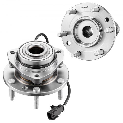 2PCS Front Wheel Bearing & Hub Assembly Fit for 2004-2007 Buick Rainier 2003-2006 Chevy SSR 2002-2009 GMC Envoy 2005-2009 Saab 9-7X OEM 513188, Wheel Bearing Hub Assembly Set with ABS Sensor