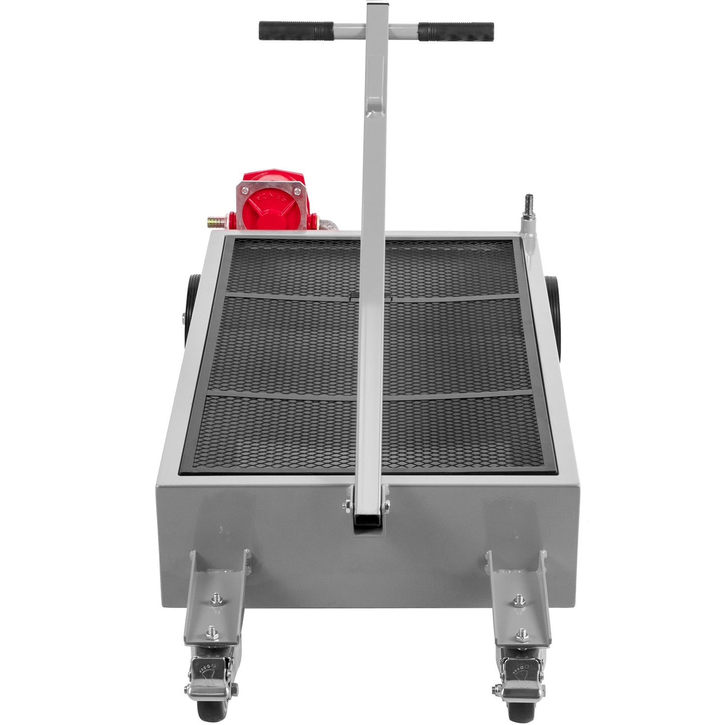 Ölablasswanne, 15 Gallonen Ölablasstank, 57L Niedrigprofil-Ölwanne, Ölwechselwanne mit großer Kapazität, faltbar, Hand, mit Pumpe, Schlauch, Schwenkrädern Räder für Auto, SUV, LKW Ölablass