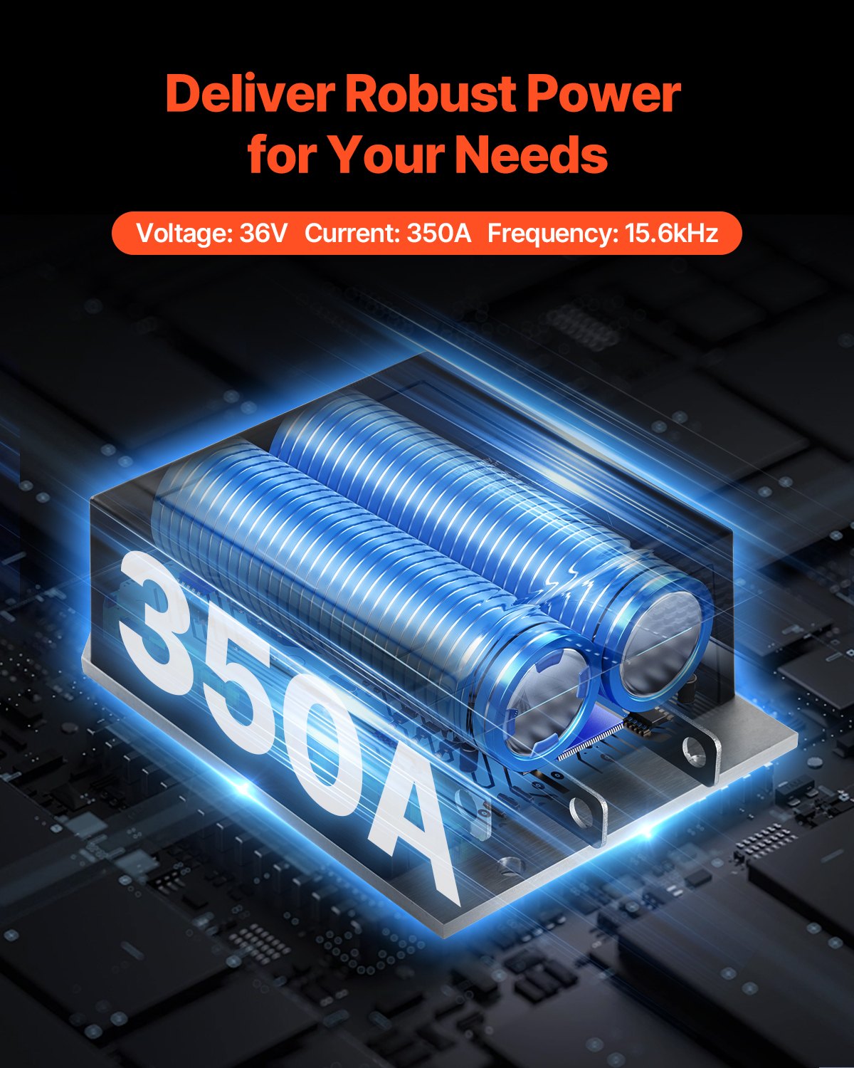 Golf Cart Controller 36V 350A hastighetsregulator för EZGO 1206-4301 modeller