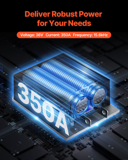 Golf Cart Controller 36V 350A hastighetsregulator för EZGO 1206-4301 modeller