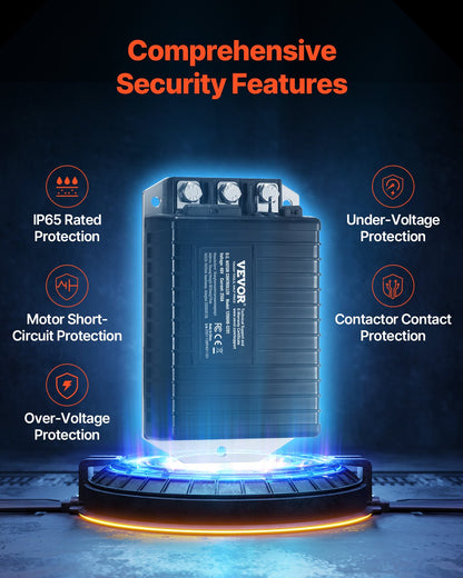 Golf Cart Controller 48V 250A hastighetskontroll för EZGO TXT 1206HB-5201