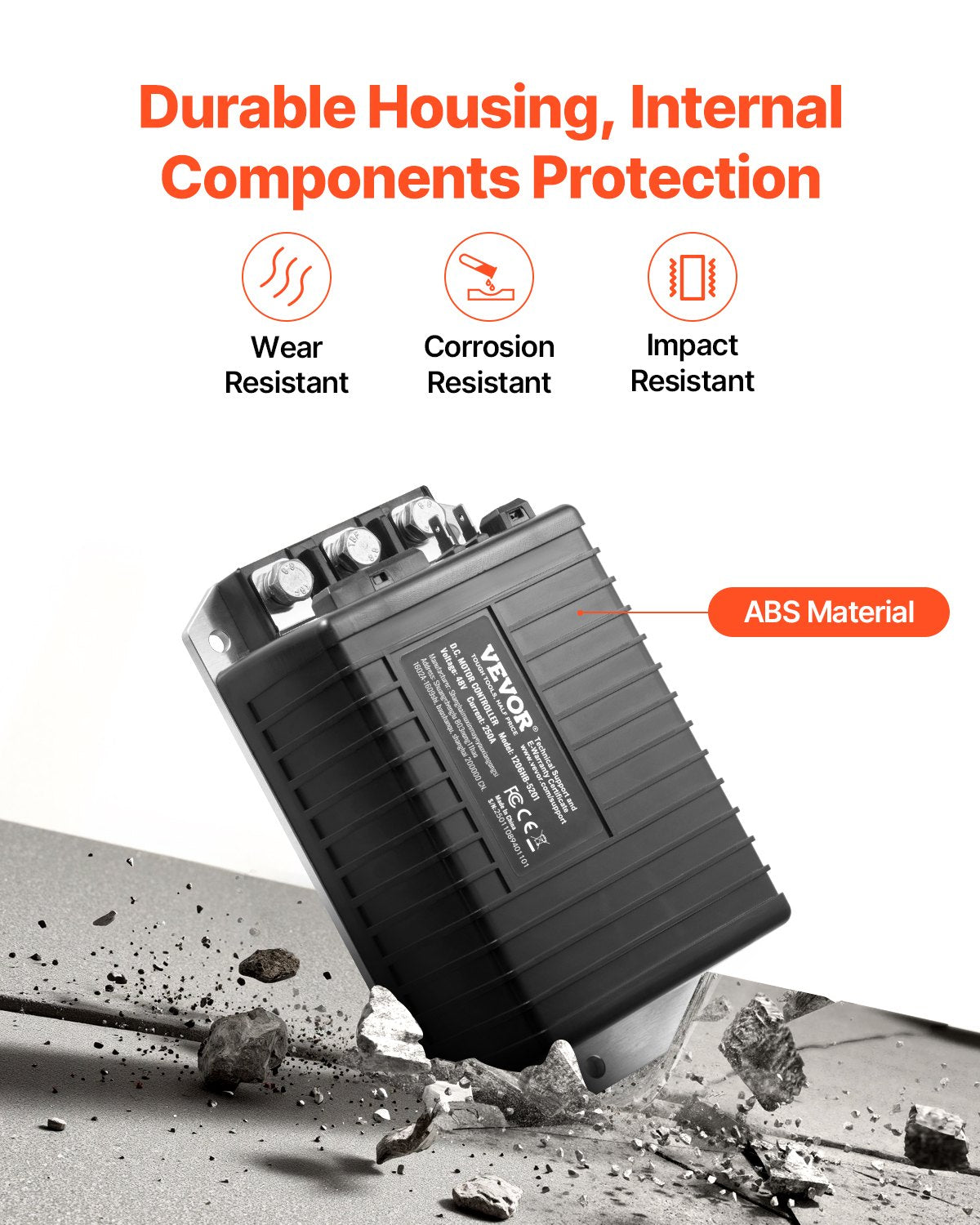 Golf Cart Controller 48V 250A hastighetskontroll för EZGO TXT 1206HB-5201