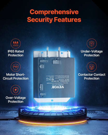 Golf Cart Controller 36V 350A hastighetskontroll för EZGO TXT 1206MX-4301