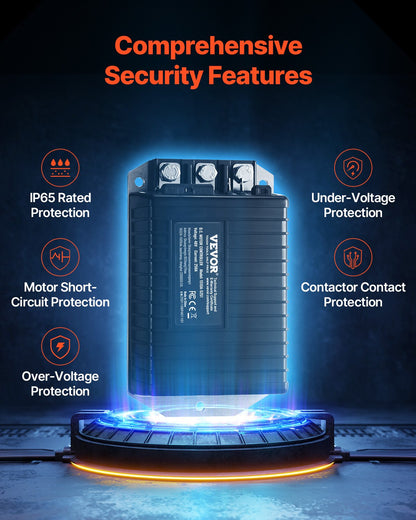 Golf Cart Controller 48V 250A Hastighetsregulator för Club Car 1510A-5251