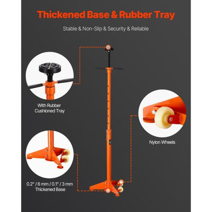 Stöd för underlyft 3/4 ton kapacitet Domkraft för underlyft Två hjul |  EU