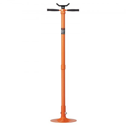 Underhoist Support Stand, 3/4 Ton Capacity Under Hoist Jack Stand, Lifting from 52.8 to 76 in, Self-Locking Threaded Screw, Bearing Mounted Spin Handle Pole Jack, Support Vehicle Components