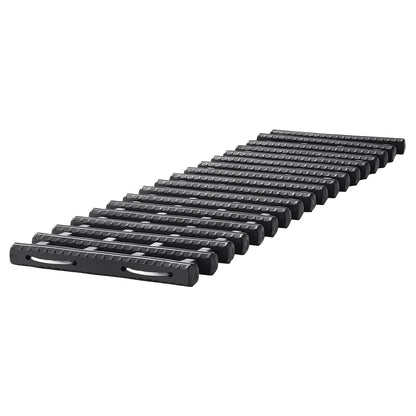 2PCS Traktion Boards mit TPR für Schlamm Schnee Sand Lagerung Taschen Kurze Schwarz