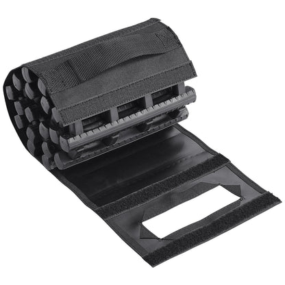 2PCS Traktion Boards mit TPR für Schlamm Schnee Sand Lagerung Taschen Kurze Schwarz