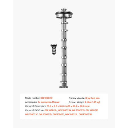 Camshaft and timing valve kit Audi &amp; Volkswagen 1.8T/2.0T EA888 over 150KW