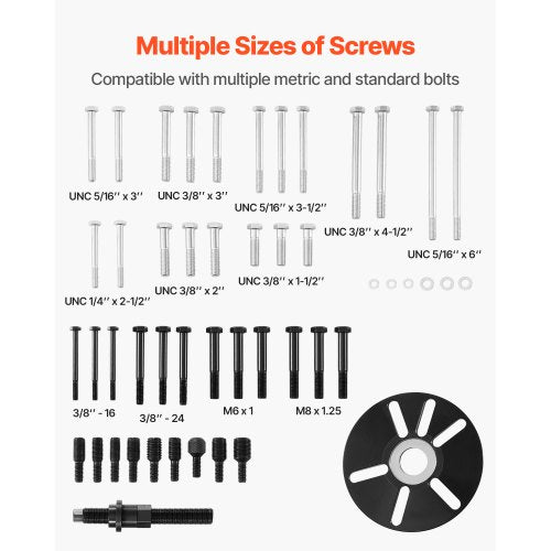 Harmonisk Balanseringsverktygssats för Avdragare Svänghjul Vevaxel