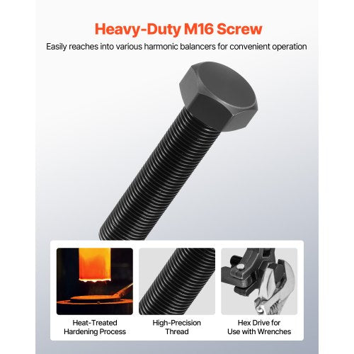 Harmonisk Balanseringsavdragarsats Justerbar 3-käksavdragare för de flesta senare modeller